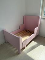 BUSINGE extendable bed, Ophalen, 85 tot 100 cm, Zo goed als nieuw, Lattenbodem