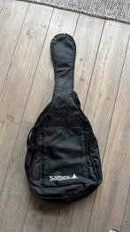 Gitaarhoes, 100cm, licht gevoerd, rugzak, zwart, Ophalen, Gebruikt