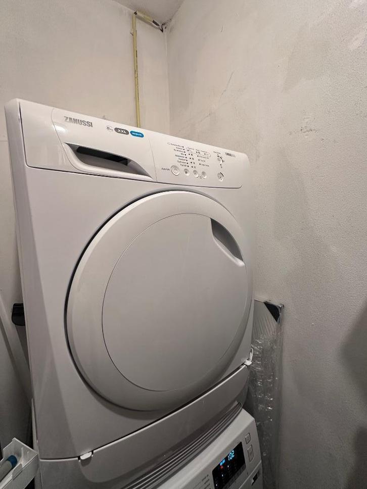 ZANUSSI WASDROGER, Witgoed en Apparatuur, Wasdrogers, Zo goed als nieuw, Condens, Voorlader, 6 tot 8 kg, 85 tot 90 cm, Anti-kreukfase