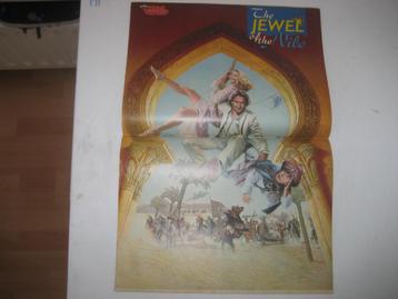 jewel of the nile film affiche poster beschikbaar voor biedingen