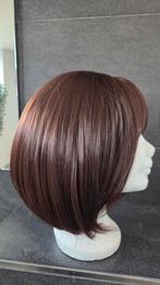 Nieuwe pruik  donker bruine bob, Ophalen of Verzenden, Nieuw, Pruik of Haarverlenging