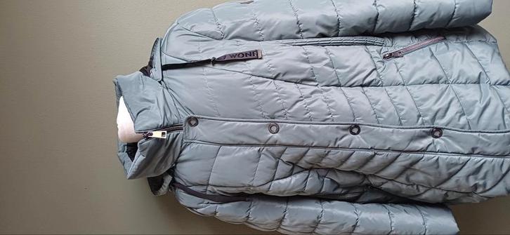 Winter jack (Barbara Lebek) maat 46, Kleding | Dames, Jassen | Winter, Zo goed als nieuw, Maat 46/48 (XL) of groter, Groen, Ophalen of Verzenden