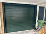 Groene Garagedeur met Motor, Doe-het-zelf en Verbouw, Deuren en Horren, Ophalen, Gebruikt, 120 cm of meer, Garagedeur