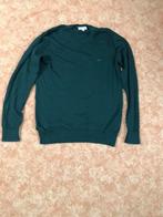 Lacoste trui donkergroen (wol) L, Kleding | Heren, Maat 52/54 (L), Lacoste, Ophalen of Verzenden, Zo goed als nieuw