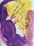 Litho Marc Chagall uit Verve, Ophalen of Verzenden