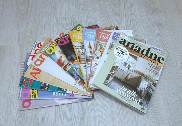 12 x Ariadne waarvan 7 stuks retro!, Boeken, Tijdschriften en Kranten, Gelezen, Damesbladen, Ophalen of Verzenden