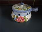 Prachtig Vintage Retro Potje Geurpotje uit Grootmoeders tijd, Ophalen, Zo goed als nieuw, Overige kleuren, Aardewerk of Porselein