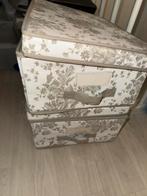 2x Ikea Stoffen Opbergdozen - Opvouwbaar, Ophalen of Verzenden, Zo goed als nieuw, Overige materialen, Minder dan 50 cm