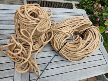 Jute touw, 10mm diameter beschikbaar voor biedingen