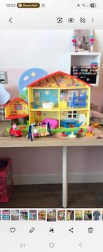Peppa Pig Huis - Kleine Beschadigingen, Ophalen, Gebruikt, Poppenhuis