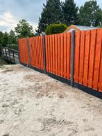 Betonnen schutting (alle kleuren mogelijk), Tuin en Terras, Schuttingen, Overige materialen, 1 tot 2 meter, 9619 TC, 6 meter of meer