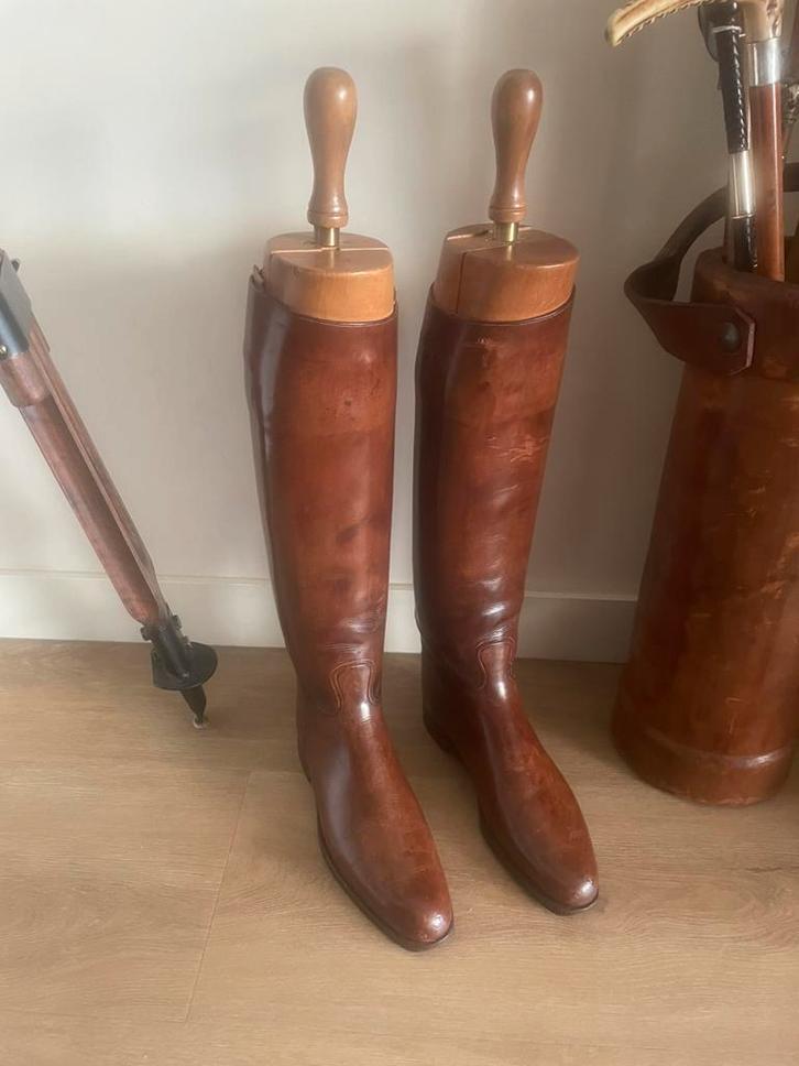 Antiek engelse  dames rijlaarzen, Antiek en Kunst, Antiek | Woonaccessoires, Ophalen of Verzenden