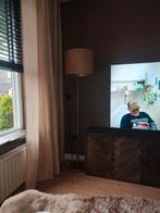 Gouden vloerlamp met velvet gouden kap, Ophalen, Zo goed als nieuw, 150 tot 200 cm