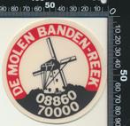 Sticker: De Molen Banden - Reek (2), Verzamelen, Stickers, Auto of Motor, Ophalen of Verzenden