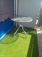 (balkon)tafeltje 70cm doorsnee, Ophalen, Zo goed als nieuw, Rond, Overige materialen