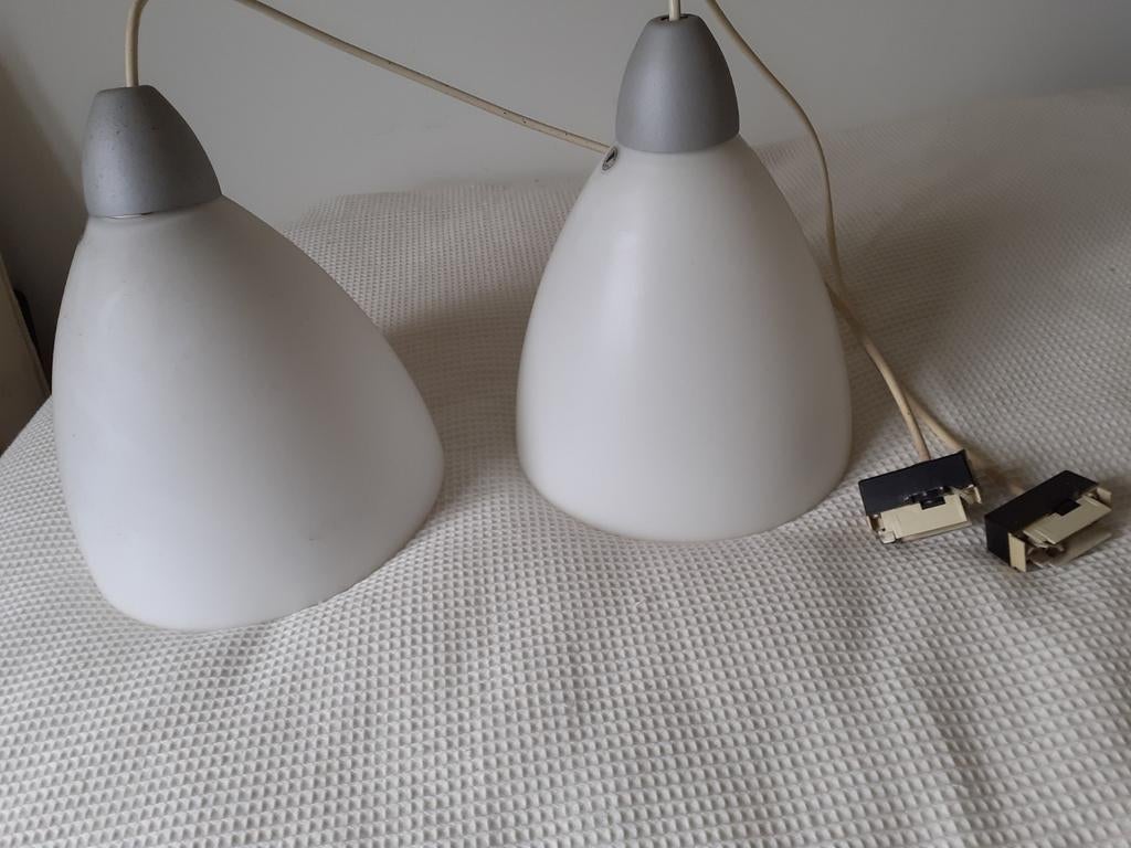 2 ikea lampen, Huis en Inrichting, Lampen | Hanglampen, Ophalen, Zo goed als nieuw, Minder dan 50 cm