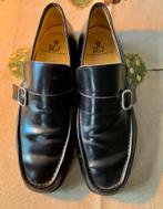 Elegante zwarte gespschoenen - 11 - RJ by Dieter Kuckelkorn, Zwart, Ophalen of Verzenden, Gespschoenen, Gedragen