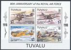 Tuvalu 1998 M797-800 blok 63 pf., Postzegels en Munten, Postzegels | Oceanië, Ophalen of Verzenden, Postfris