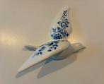 Wanddecoratie wand vogel Delfts blauw, Antiek en Kunst, Ophalen of Verzenden