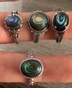 Abalone paua schelp ringen, Ophalen of Verzenden, Nieuw