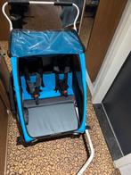 Thule Coaster XT 2 Fietskar blauw + bevestiging, Fietsen en Brommers, Fietsaccessoires | Aanhangers en Karren, Ophalen, Opvouwbaar