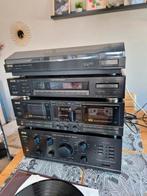 Complete Akai stereoset jaren 80., Ophalen, Gebruikt, Cassettedeck, Akai