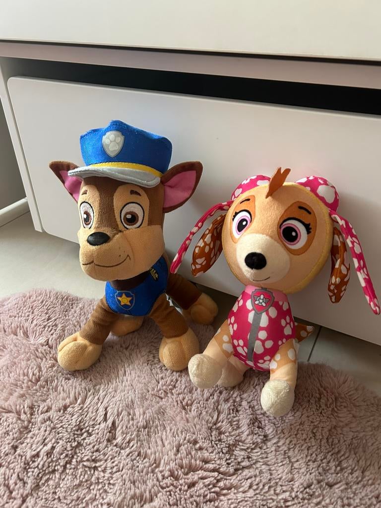 Paw patrol knuffels, Kinderen en Baby's, Speelgoed | Knuffels en Pluche, Ophalen of Verzenden, Zo goed als nieuw