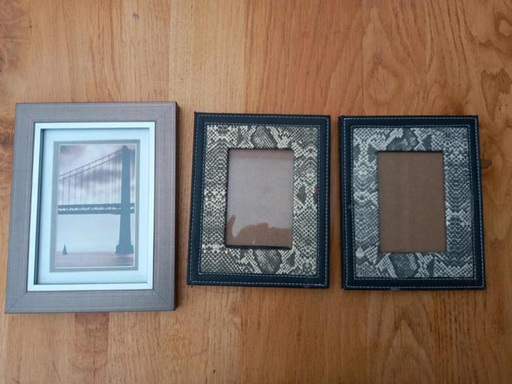 3 fotolijstjes, Audio, Tv en Foto, Fotografie | Fotolijsten, Zo goed als nieuw, Ophalen of Verzenden