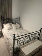 Complete bed, Ophalen, Eenpersoons, Wit, Zo goed als nieuw