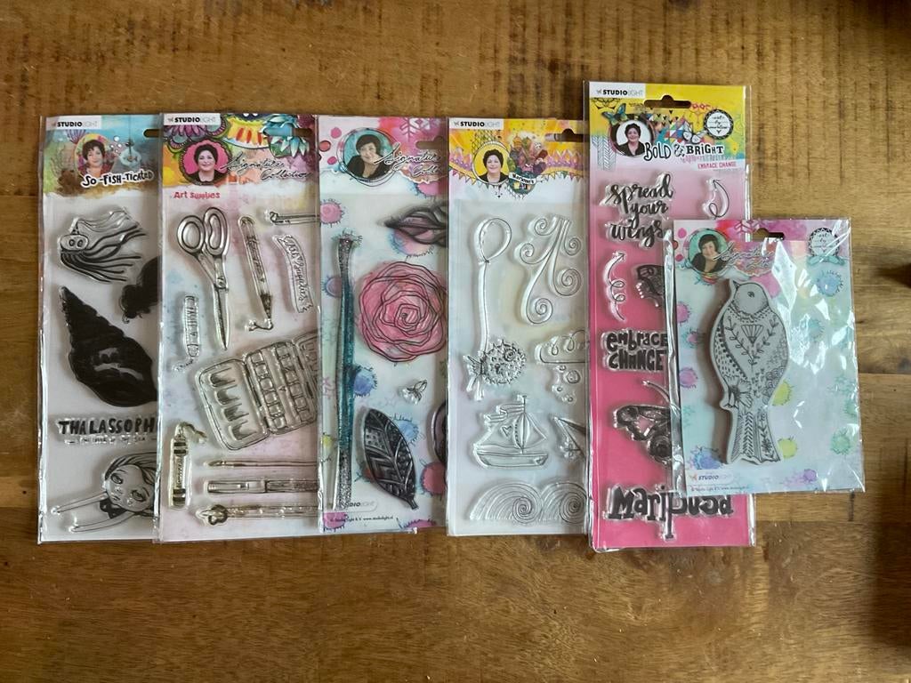 Diverse Art by Marlene Stempelsets - Creatief!, Ophalen of Verzenden, Zo goed als nieuw, Clearstamp
