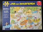 Jan van Haasteren Wild water raften puzzel 1500 stukjes, Ophalen, 500 t/m 1500 stukjes, Gebruikt, Legpuzzel