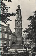 Amsterdam 1955 Munttoren,  fotokaart, 1940 tot 1960, Noord-Holland, Ongelopen, Verzenden