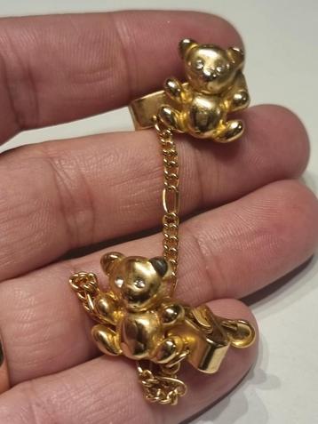 Vintage 1980 verguld 18kt blouse broche  beschikbaar voor biedingen