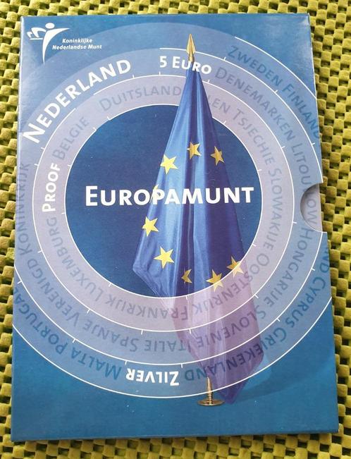 5 Euro 2004 Europamunt Proof, Postzegels en Munten, Munten | Nederland, Losse munt, Euro's, Koningin Beatrix, Zilver, Ophalen of Verzenden