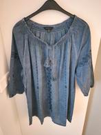 leuk jeansblauw tuniek van Ulla Popken mt 50-52, Ophalen of Verzenden, Nieuw, Maat 46/48 (XL) of groter, Blauw