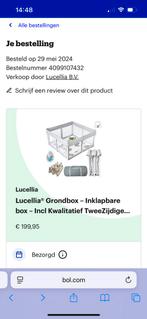 Inklapbare grondbox, Ophalen of Verzenden, Zo goed als nieuw, Vierkant