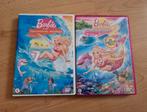 Dvd film barbie zeemeermin avontuur 1 2 in een tekenfilm, Cd's en Dvd's, Alle leeftijden, Ophalen of Verzenden, Zo goed als nieuw