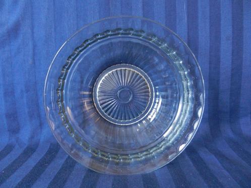 Witglazen kom Leerdam Copier servies Neerlandia diam 22,9, Antiek en Kunst, Antiek | Glas en Kristal, Ophalen of Verzenden