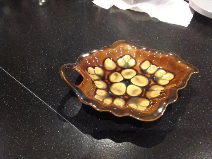 Mooie set "Flora" Gouda Holland handwerk €34, Antiek en Kunst, Antiek | Keramiek en Aardewerk, Ophalen of Verzenden