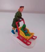 Lemax carriage sled, retired, Lemax figuur voor Kerstdorp, Ophalen of Verzenden, Gebruikt