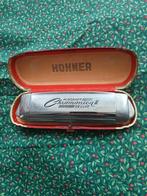 Hohner Chromonica II De Luxe Mondharmonica met Etui, Ophalen of Verzenden, Gebruikt