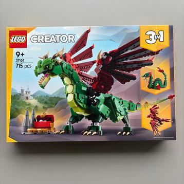 Lego 31161 Middeleeuwse draak Creator 3 in 1 beschikbaar voor biedingen