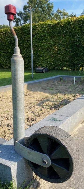 Steunwiel ALKO caravan beschikbaar voor biedingen