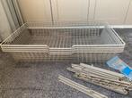 4 IKEA Draadmanden Beige + Uittrekrail  voor PAX 100x58, Ophalen, Gebruikt, 100 tot 150 cm, Minder dan 100 cm