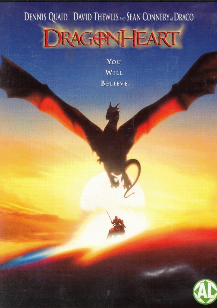 Dragonheart - Rob Cohen ( Sean Connery ), Cd's en Dvd's, Dvd's | Science Fiction en Fantasy, Zo goed als nieuw, Fantasy, Alle leeftijden