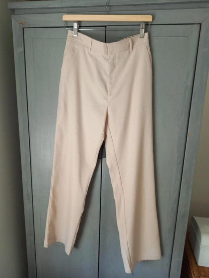 G-Maxx broek M, Kleding | Dames, Broeken en Pantalons, Zo goed als nieuw, Maat 38/40 (M), Beige, Lang, Ophalen of Verzenden