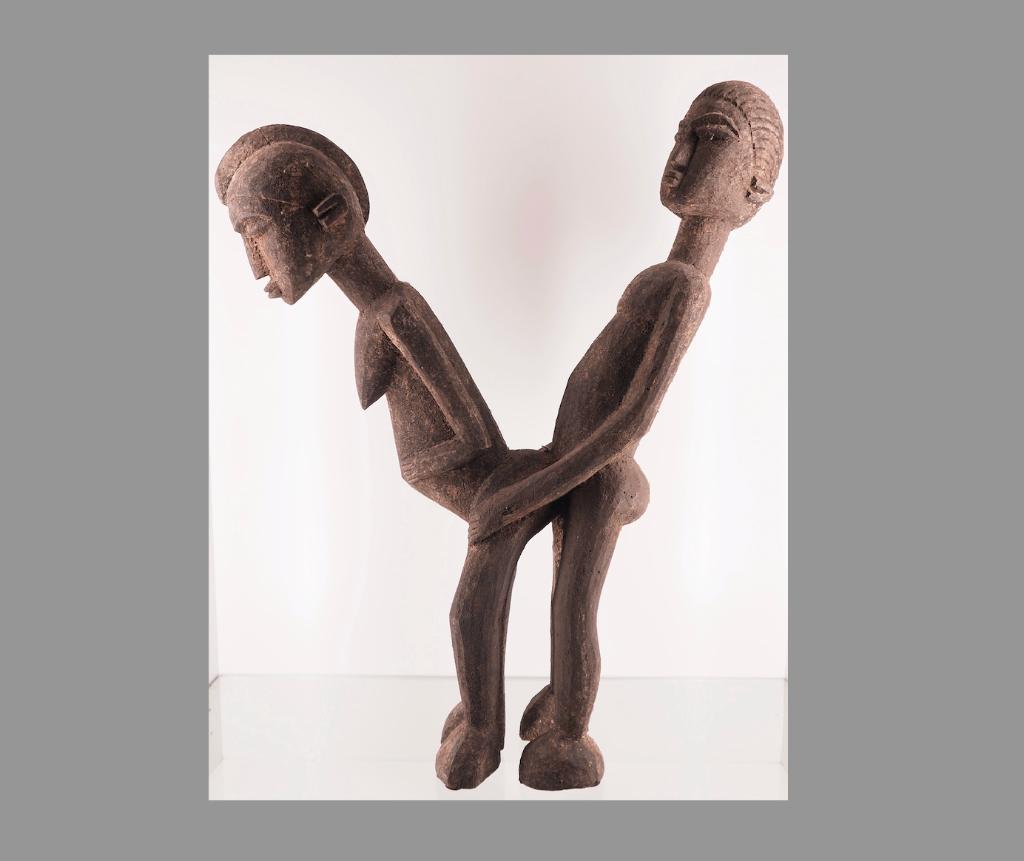 69cm groot en specifiek LOBI Bateba Betise fig. (251009-05), Antiek en Kunst, Kunst | Niet-Westerse kunst, Ophalen of Verzenden