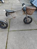 Houten tribike, Ophalen, Gebruikt