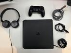 Playstation 4 slim + Games, Ophalen, Gebruikt, Met 1 controller, Slim