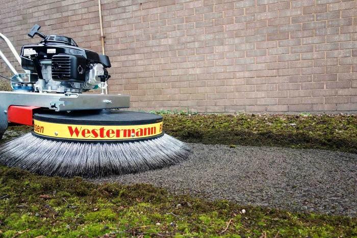 Westermann WR 870 stalen borstelring, Tuin en Terras, Onkruidbranders, Zo goed als nieuw, Ophalen